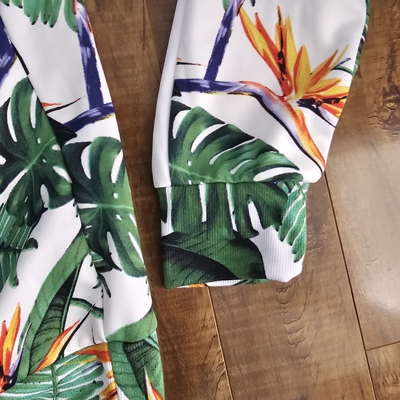 Rocawear Hawaiian Floral Hoodie Mens XL Kangaroo Pocket - Picture 12 of 15